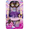 Barbie Svietiaca magická baletka s fialovou sukňou