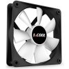 1stCOOL SILENT FAN 120x120mm ventilátor 3pin/Molex F12-BLACK-WHITE