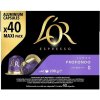L'Or Profondo 40 ks kapslí kompatibilní s kávovary Nespresso
