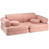 Wigiwama Sedacia súprava Settee Teddy NEW Variant: Guava Pink