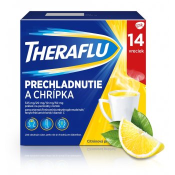 TheraFlu prechladnutie a chrípka plo.por.1 x 14