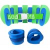 SET plavecký pás Agama SWIM (zelená/modrá) rukávy Agama EVA - 11 dílů/do 22 kg