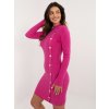 Dress-AT-SK-2345-2.32-fuchsia ružová S Wool Fashion Italia 2016103562022