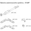 SISCO SISTEM SC - Balenie pre zalamovacie dvere s falcom 40kg