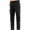 Sparco OREGON TECH TROUSERS Pracovné nohavice XXL, Čierna-Oranžová