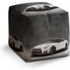 Sablio Taburet Cube Nissan GTR 35 Sivý: 40x40x40 cm