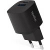 Nabíjačka do siete Spello by Epico ForceBoost GaN 20W 1x USB-A (9915101300261) čierna