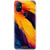 Odolné silikónové puzdro iSaprio - Orange Paint - OnePlus Nord N10 5G