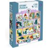 DJECO Puzzle s príbehom Červená čiapočka 35 dielikov