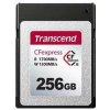Transcend 256GB CFexpress 820 NVMe PCIe Gen3 x2 (Type B) paměťová karta, 1700MB/s R, 1300MB/s W (TS256GCFE820)