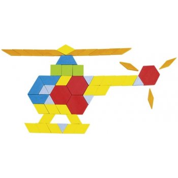 Goki Skladačka Puzzle Geometrické Tvary