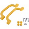 BPP Plastové madlá set 2 ks, 240x75 mm, žlté