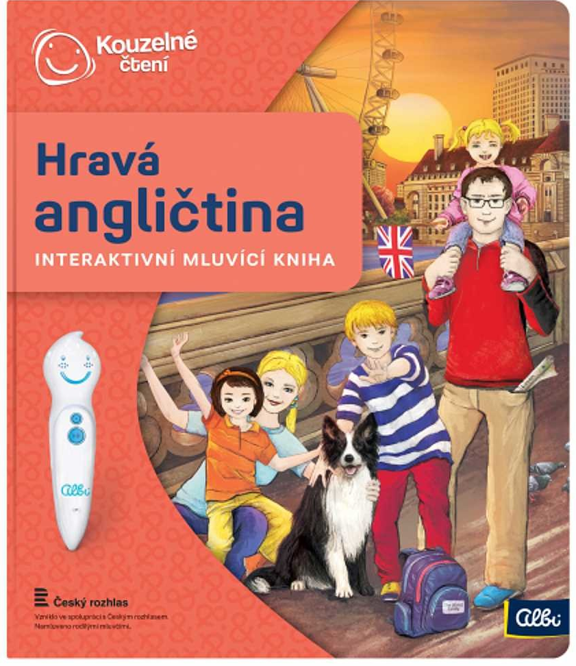 Albi Kúzelné čítanie interaktívne hovoriace kniha Hravá angličtina