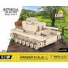KLOCKY COBI 3090 Tank Panzer III Ausf.LHC WW2 82 Dielov