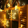 MagicHome ReťazCurtain 138x LED teplá biela s hviezdami 230V 8 funkcií osvetlenie L-220x60 90 cm 8091463