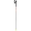 LEKI Neotrail FX.One Superlite bright red-neonyellow-naturalcarbon 125 cm; Černá hole