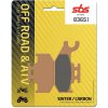 Predné brzdové doštičky / obloženie SBS Suzuki LT-F 400 King Quad Right 2008 - 2014 směs SI