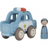 Policajné auto drevené