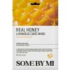 Some By Mi Real Honey Luminous Care Mask plátenná pleťová maska s medom 20g/1kus