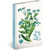 NOTIQUE Petito Herbár 2025/2026, dizajnový týždenný diár, 18-mesačný, 11x17cm