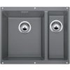 Blanco SUBLINE 340/160-U ALUMINIUM SILGRANIT® PURADUR® II 513789