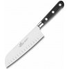 Santoku knife IDEAL 18 cm, nerezové nity, čierna, Lion Sabatier