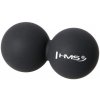 HMS Dvojitá masážna lopta BLC02 čierna - Lacrosse Ball