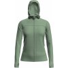 ICEBREAKER Wom Mer 300 RealFleece Desc LS Zip Hoo SEAGLASS - XS