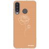 Picasee silikonový průhledný obal pro Huawei P30 Lite - Peonies
