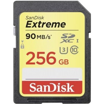 SanDisk Extreme SDXC 256GB UHS-I U3 SDSDXNF-256G-GNCIN