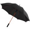 Automatický, vetruodolný dáždnik, priemer 102 cm , solid black,blue Farba: solid black,red
