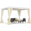Garden Point Premium 3x4 Lagos voľne stojaca terasová pergola biela