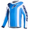 Dres FLUID PORTL YOUTH, ALPINESTARS, dětské (modrá/bílá, vel. L)