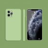 AppleKing silikónový ochranný kryt s rovnými hranami pre iPhone 11 Pro Max - zelený - možnosť vrátiť tovar ZADARMO do 30tich dní