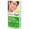 Aloe Epil depilačné voskové pásiky na tvár 12+2