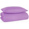 BedTex · Bavlnené jednofarebné posteľné obliečky BedTex Exclusive Collection - fialkové - 100% bavlna - 70 x 90 cm + 140 x 200 cm