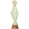 Soška: Panna Mária Zázračná medaila - fosfor, 18 cm - 1021-M01