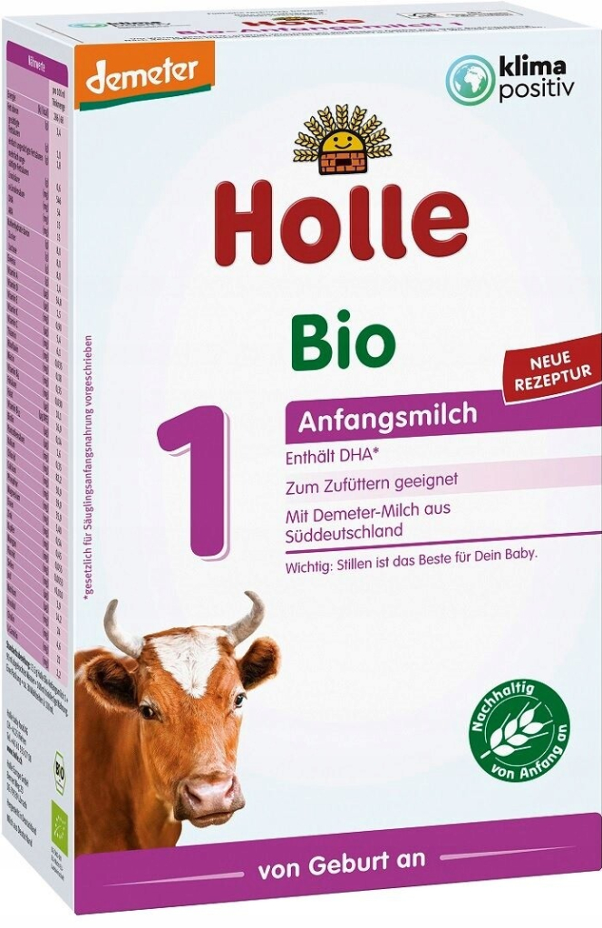 Kremelské múčiko Holle Bio 1 pre bábätká do 6 mesiacov zaisťuje výbornú toleranciu a podporuje zdravý rast.