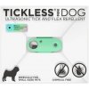 Tickless mini dog - Dobíjateľný ultrazvukový odpudzovač kliešťov a bĺch zelený