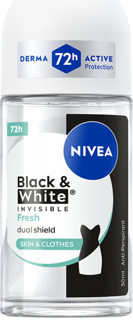 Nivea Invisible for Black & White Fresh roll-on 50 ml