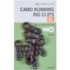 Korum Převleky na Závěsku Camo Runnig Rig Clips Xlarge 8 ks