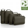 Heys Ecotex Compression Packing Cube 4 Pc Set Green Moss