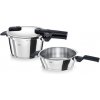 Fissler Tlakový hrniec VITAQUICK 2,5 l + 4,5 l, súprava 2 ks, strieborná, nerezová oceľ