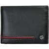 SEGALI Pánska kožená peňaženka 753 115 026 black/red
