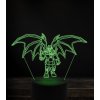 Beling 3D lampa, kil jaeden, 7 Farebná V1LF