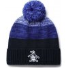 Unisex čiapka Original Penguin Golf Rib Cuff Pom Beanie Black Iris Jedna veľkosť