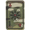 Nášivka M-Tac Card Helmet of Horror - multicam