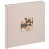Walther fotoalbum Fun béžový 26x25 40 bielych strán kniha
