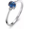 Blink-Blink Diamantový prsteň so Zafírom 2210BZaG