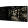 Foto obraz na plátne Sudy bourbon 100x50 cm